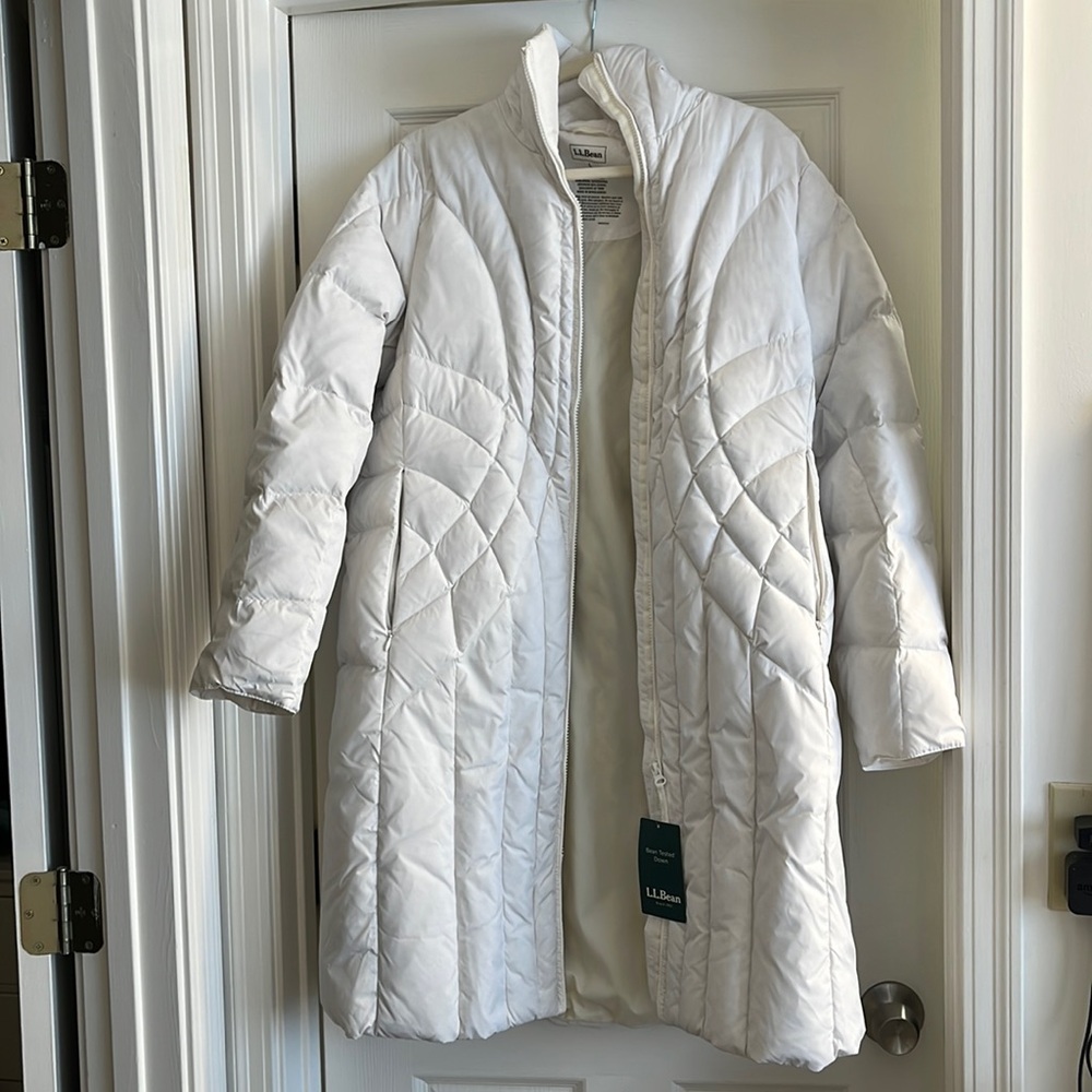 Brand new llbean down coat